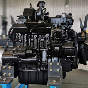 【多图】宇龙YL128W系列轮式挖掘机发动机与液压系统细节图_高清图