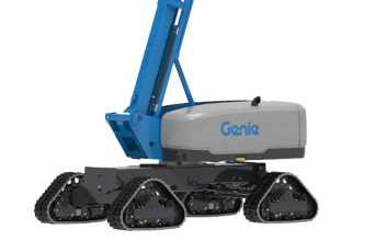 【New business opportunities with tracked option】◮ Genie S-80 TraX™ will be the first and only boom model in his height, lightweight enough, to offer a tracked option.