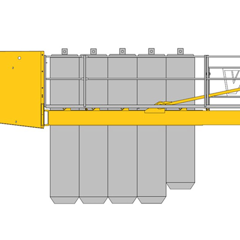 【多图】波坦 MCT 138 塔式起重机配重块细节图_高清图