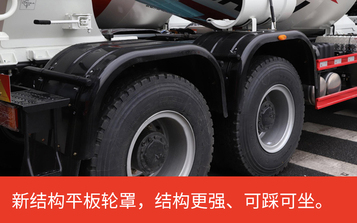 【多图】【VR全景展示】三一SY412C-8S (VI)搅拌车平顶轮罩细节图_高清图