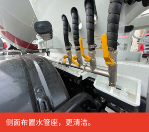 【多图】【VR全景展示】三一SY412C-8S (VI)搅拌车水管侧置细节图_高清图