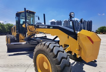【多图】【VR全景展示】山推SG19-G平地机重型箱式车架细节图_高清图