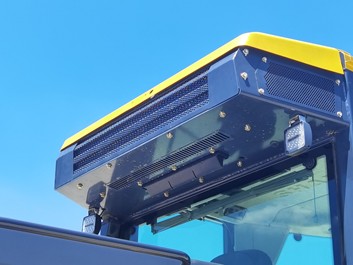 【多图】【VR全景展示】山推SG19-G平地机大功率冷暖空调细节图_高清图