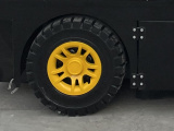 【輪胎】400-100加大實心輪胎，防刮 防刺更耐用。