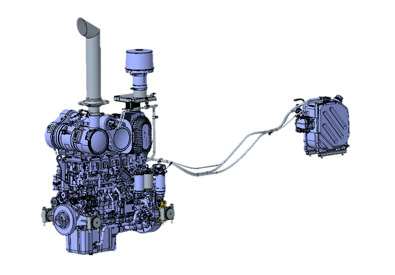 【VR全景展示】山推DH24-G XL推土机动力系统