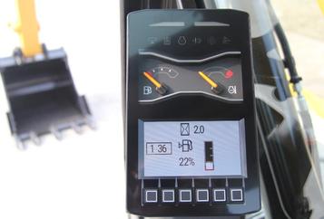 【多图】Cat® 307.5 迷你型挖掘机新一代LED集成显示器细节图_高清图