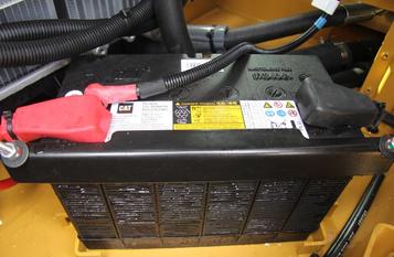 【多图】Cat®303.5E迷你型挖掘机终身免维护电池细节图_高清图