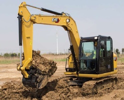 【多图】Cat®307迷你型挖掘机全新底盘设计细节图_高清图