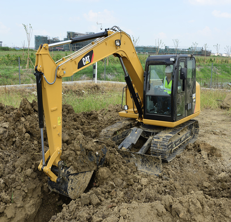 【多圖】Cat®307迷你型挖掘機強大的挖掘力細節圖_高清圖