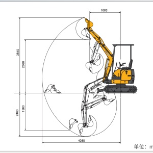 【多图】KATO加藤HD20VXT挖掘机更大的作业范围细节图_高清图