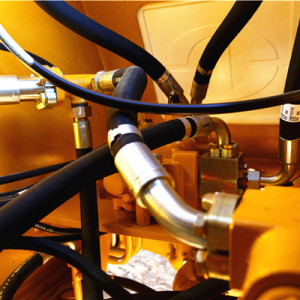 【多图】山工机械SEM663D装载机液压系统细节图_高清图