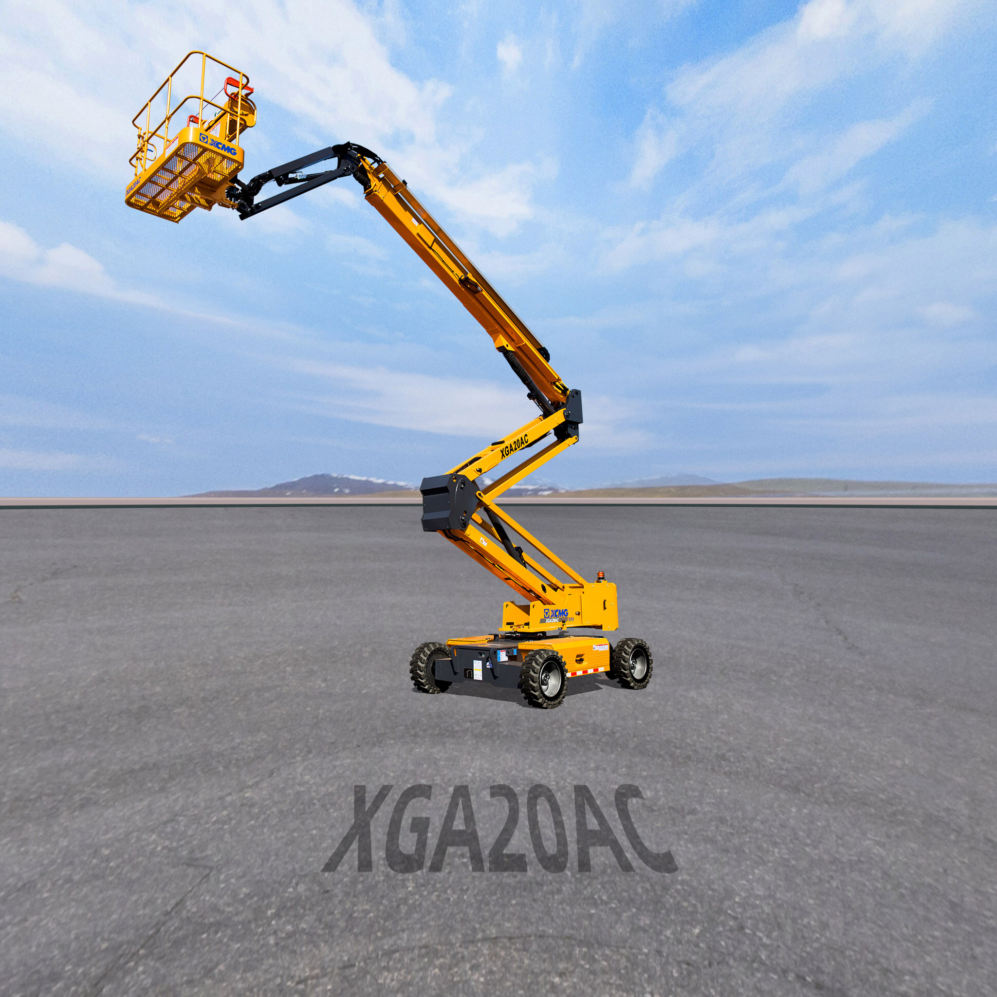 徐工 XGA20AC 曲臂式高空作業平台全景看車