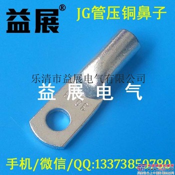 JG35-8管压铜鼻子，镀锡设备铜鼻子，高压船用铜鼻子