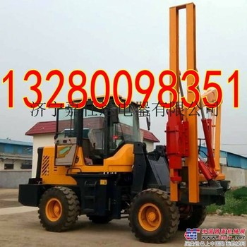 供应公路护栏打桩机 小型液压打桩机打桩机