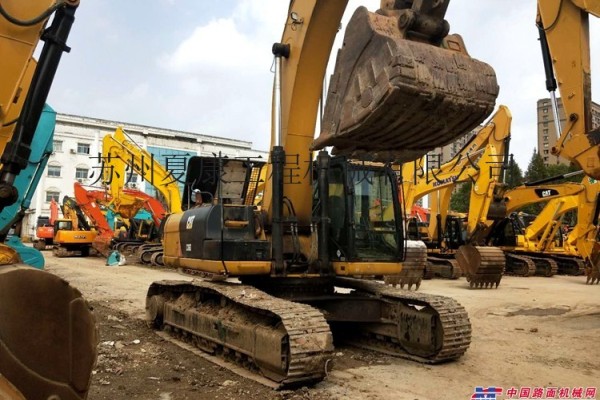 出售二手卡特CAT336D挖掘機進口原版8/9成新大型二手挖土機