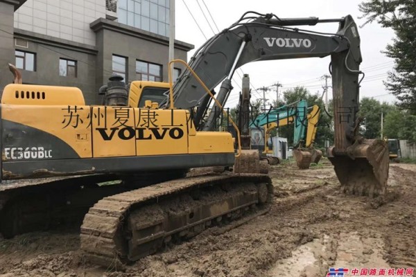 出售二手沃爾沃EC360B挖掘機36噸大型挖土機