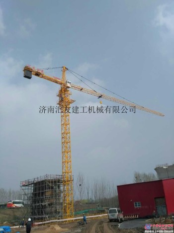 汇友塔机公司生产四川南充QTZ50塔吊价格方管塔身