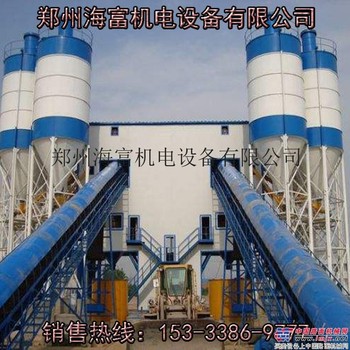 供应海富HZS120混凝土搅拌站价格