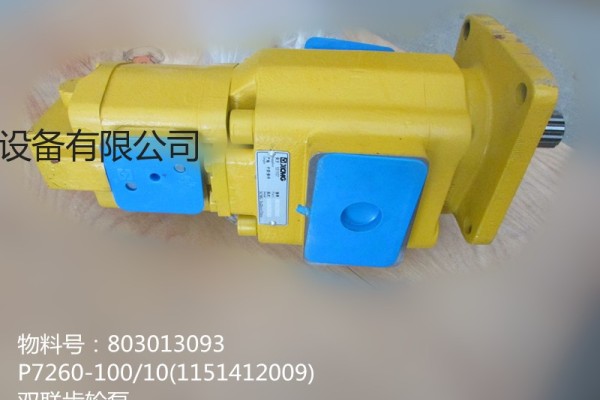 供應徐工裝載機配件803013093  P7260-100/10(1151412009)雙聯齒輪泵