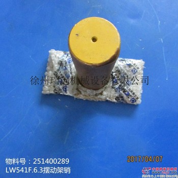 供应徐工装载机后车架配件251400289 LW541F.6.3摆动架销