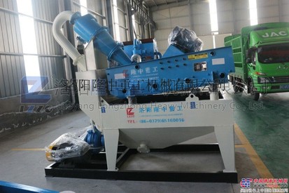 隆中重工lz350细沙回收机广泛应用很多地方