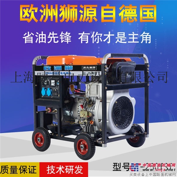 250a柴油发电机带电焊机价格