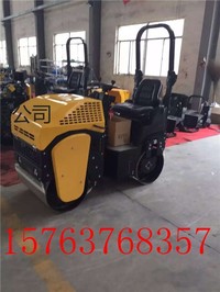 供应自重1吨全液压震动压路机 坐着开的小型压路机图片