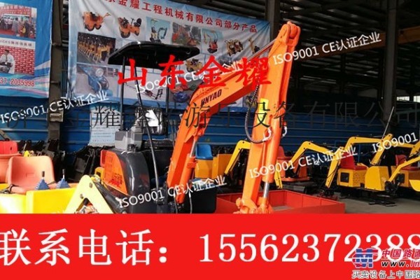 供應山東金耀JY-0.6挖掘機 輪式挖掘機廠家直銷 經濟型挖掘機節能環保