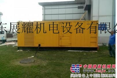 出租沃尔沃1200KW发电机(组)
