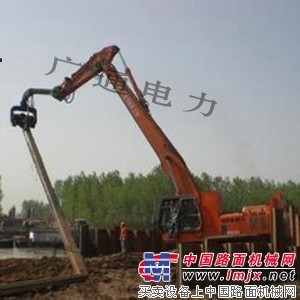 高频震动植桩机霸州广通专业生产厂家