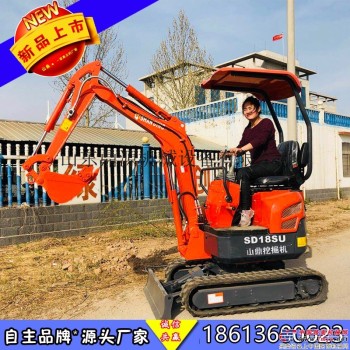 河北沧州市政建设小型挖掘机 园林绿化专用无尾小挖机