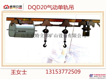 供應威特立邦標準高空作業車DQD20氣動單軌吊車