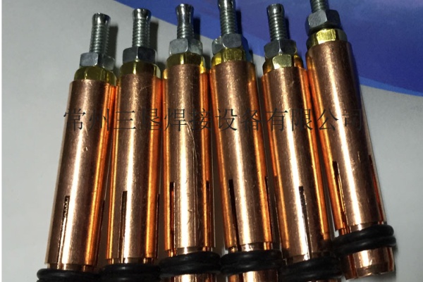 供應HBS螺柱焊夾頭M6 紫銅，鉻銅
