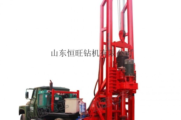 山东恒旺HF-150高效率反循环钻机车载水井钻机