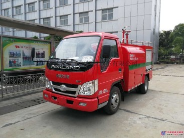 供應裝水2噸的福田社區消防車