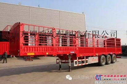 湖南锣响仓栅式半挂车图片价格信誉保证