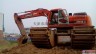 新疆水路挖掘機整機出租，鏈條、浮箱出售13141114354