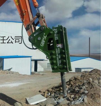 工兵破碎锤型号ZFB12F钢钎直径154mm