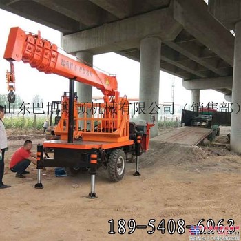 供应亚信随车吊 五征三轮小吊车 平板运输专用吊车