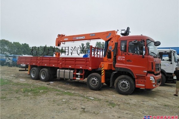 東風(fēng)天龍前四后八14噸石煤隨車吊