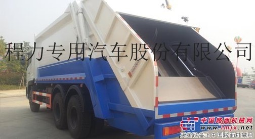 东风天龙后双桥18方压缩垃圾车