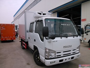 五十铃双排3.15米冷藏车