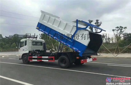 东风天锦国五压缩式对接垃圾车