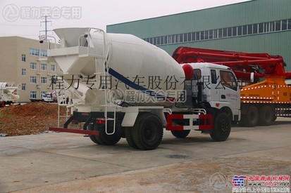 陕汽华康6-8方搅拌车