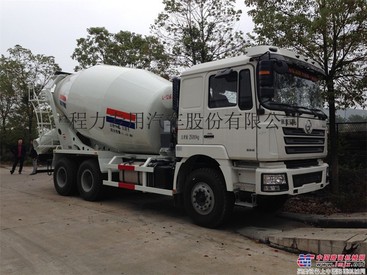 陕汽德龙12方水泥搅拌车