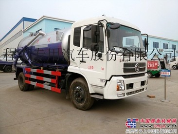 东风天锦8-10方吸污车