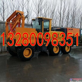 供应公路立柱护栏打桩机直销