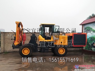 供应护栏打拔一体机护栏打桩机
