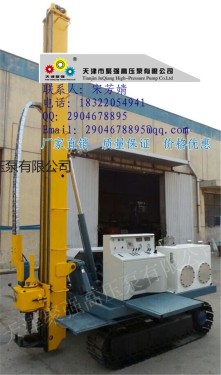 单双三管加固止水桩机XPL-60B高压旋喷桩机中国天津聚强高压泵厂制造