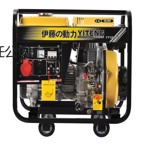 伊藤动力5KW柴油发电机YT6800E3 三相电启动发电机